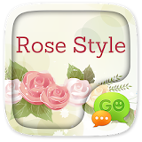 GO SMS PRO ROSE STYLE THEME icon