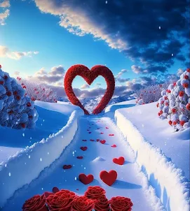 love heart wallpapers2023