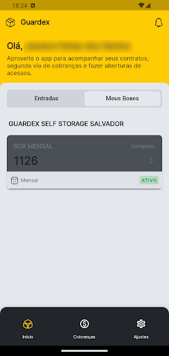 Guardex Self Storage Screen 3