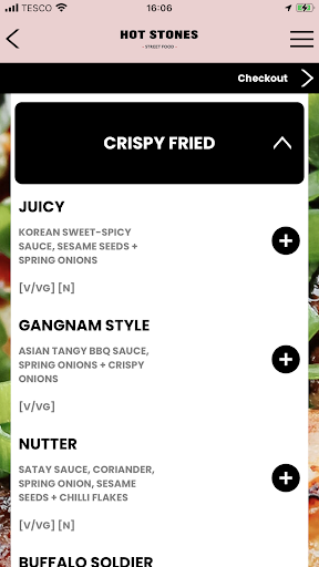 Hot Stones street food Screen 3