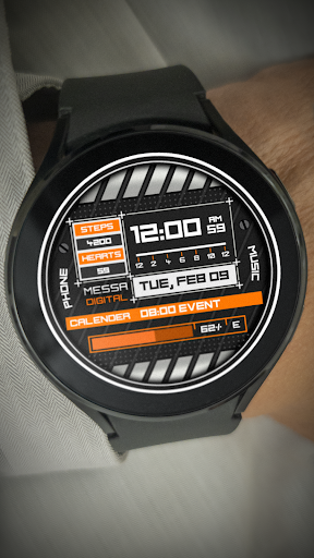 Pixel Watchface Messa LX63 Screen 2