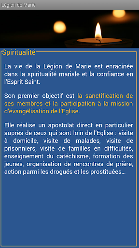 Le Manuel de Légion de Marie Screen 3