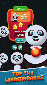 Screenshot 3 Bubble Shoot 3D - Panda Puzzle android