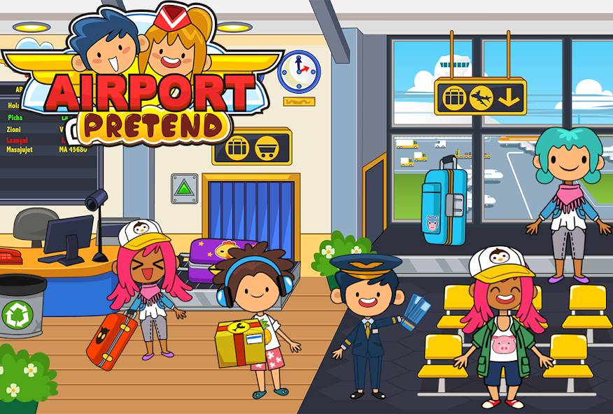 My Pretend Airport Travel Town banner