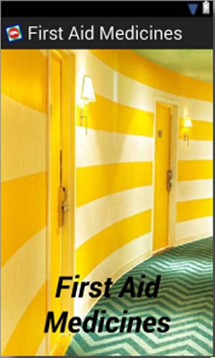 Android application First Aid Medicines screenshort