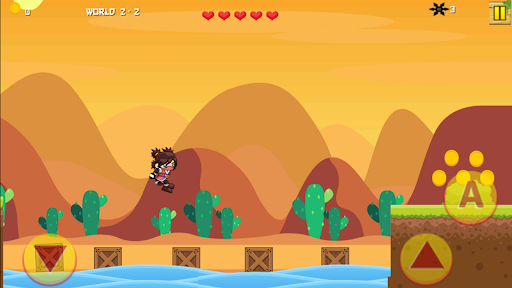 Android application Adventure Of Ninja Girl screenshort