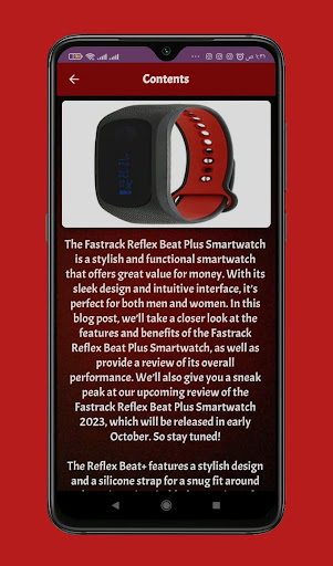 fastrack reflex beat guide Screen 3