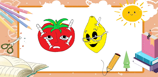 Mr Tomatos Coloring Book
