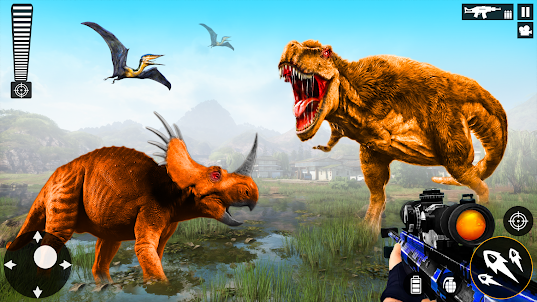 Охота на динозавров Fps