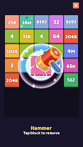 2048 Merge Block Number puzzle