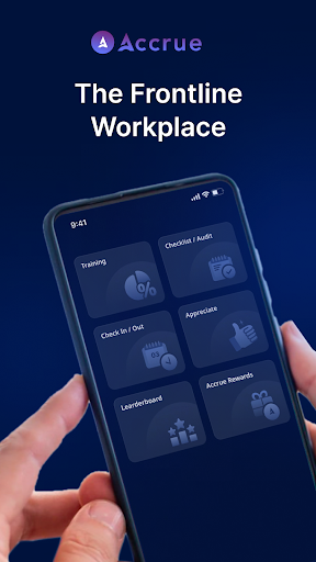 Android application Accrue screenshort
