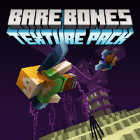 Bare Bones Texture Pack MCPE