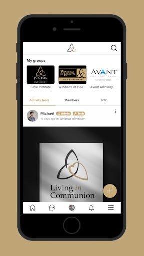 Android application Communion Fellowships screenshort