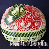 Beautiful Fruit Carving Idea icon