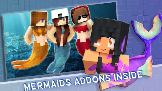 Mermaids Addon & Mod for MCPE