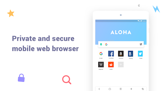 Скачать Aloha Browser Lite - Private browser and free VPN Онлайн бесплатно на Андроид