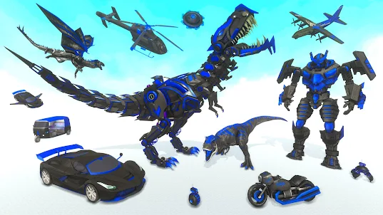 Dino Transform Robot Games