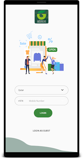Android application GreenClub screenshort