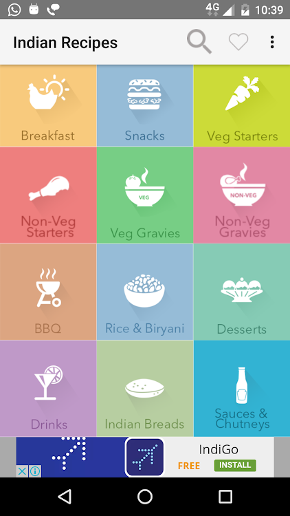 250 Indian Recipes with Images - 1.4 - (Android)