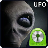 Alien UFO Theme for GO Locker icon