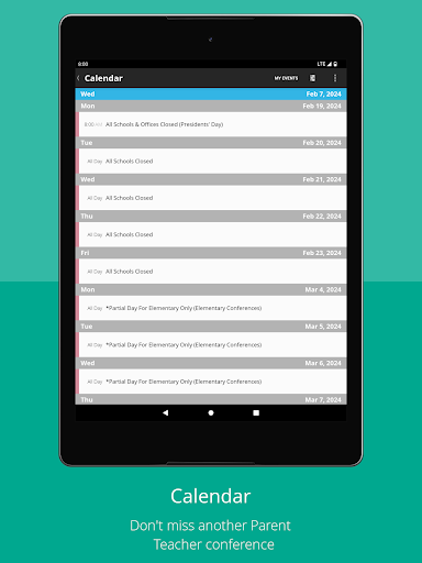 Android application Livingston Public Schools screenshort