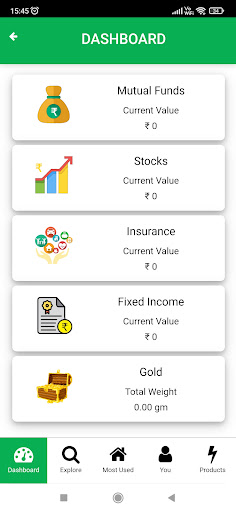 Android application Wealth Avenue screenshort