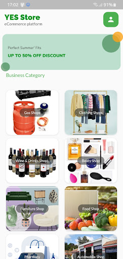 Android application Yes Connect screenshort