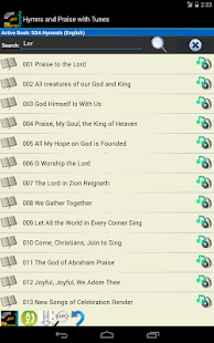 Hymns and Praise with Tunes Screenshot