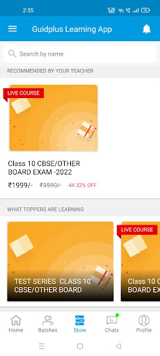 Android application Guidplus Learning App screenshort