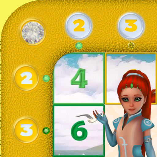 15 puzzle with Eva logo