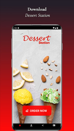 Android application Dessert Station screenshort