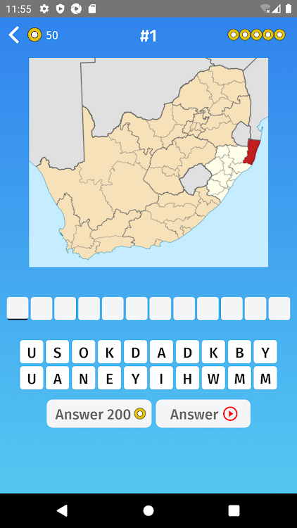 South Africa: Regions & Provin - 1.0.415 - (Android)