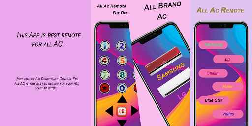 Panasonic Air Conditioner Universal Remote