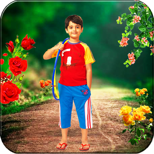 Nature photo frame / editor logo