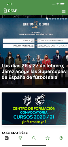 Android application RFAF screenshort