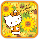 Hello Kitty Sunflowers Theme icon