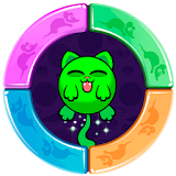 Color Flip Cat Circle Switch icon