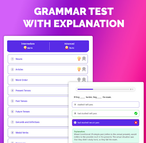 Screenshot of IELTS® Reading Tests