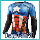Design T-shirt 3D icon