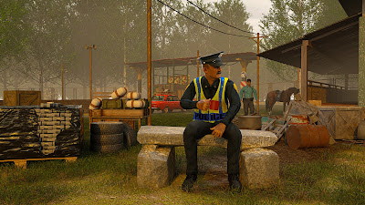 لعبة شرطة حدود الحدود poster 5