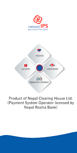 Android application connectIPS (NCHL, Nepal) screenshort