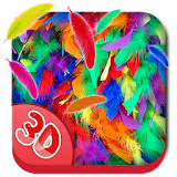 3D Feather Fall Live Wallpaper icon