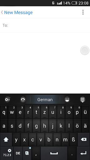 German for GO Keyboard - Emoji Screen 3