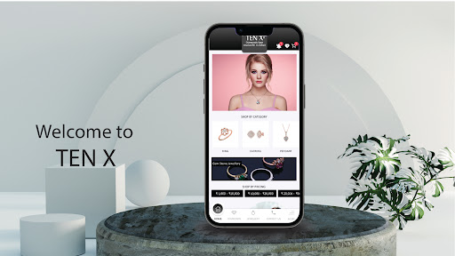 Android application Ten X screenshort