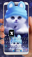 screenshot of Kitty Hat Keyboard Theme