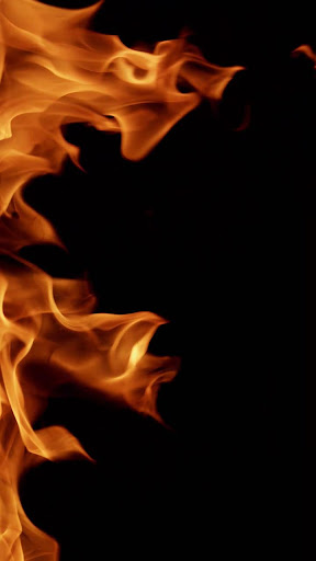Android application flame wallpaper screenshort