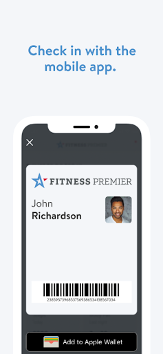 Screenshot of Fitness Premier 24/7 Clubs