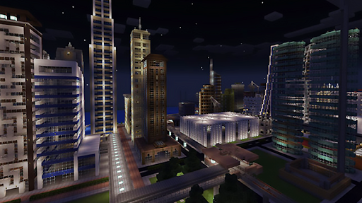 City maps for Minecraft PE