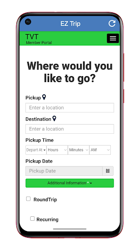 EZ Trip Screen 3