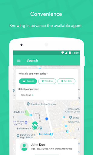 Android application Wakala Search screenshort